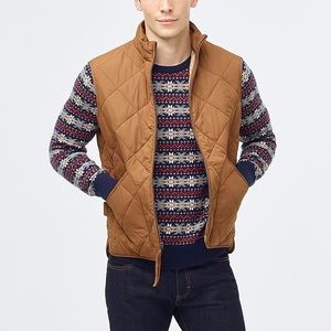 J. Crew Factory Quilted Walker Vest